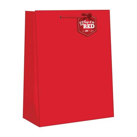 PAPER IMAGES Christmas Gift Bags, Red 9623851